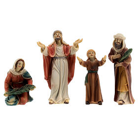 Santons bergers entrée de Jésus à Jérusalem 9 cm