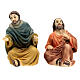Santons peuple scène condamnation de Jésus 9 cm s6
