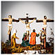 Jesus on the cross with Mary at his feet 9 cm s2