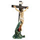 Scena Crocifissione soldato Maria statue 9 cm s8