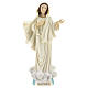 Hand painted resin statue of Our Lady of Medjugorje, Queen of Peace, height 22 cm s1