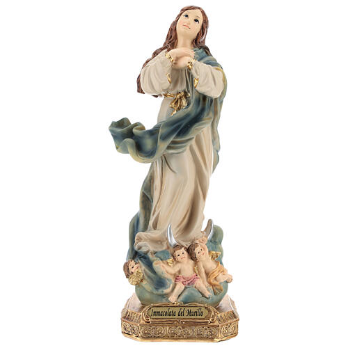 Resin statue Immaculate Virgin by Murillo 1