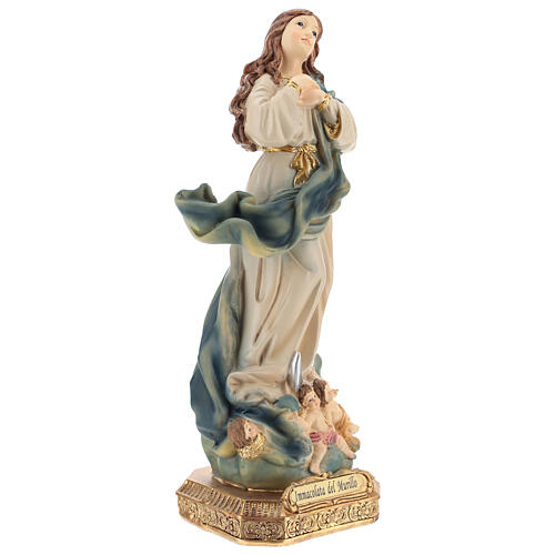 Resin statue Immaculate Virgin by Murillo 4
