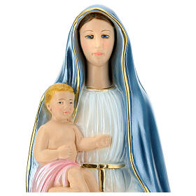 Statue Regina del Castello 60cm perlmuttartigen Gips