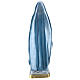 Statue Queen of the castle mother of pearl plaster 60 cm s6