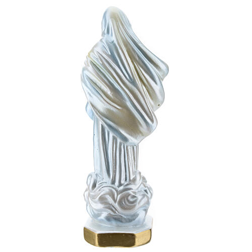 Our Lady Queen of Peace plaster statue 20 cm mother of pearl 4
