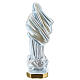 Our Lady Queen of Peace plaster statue 20 cm mother of pearl s4