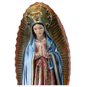 Notre-Dame de Guadalupe 40 cm plâtre nacré
