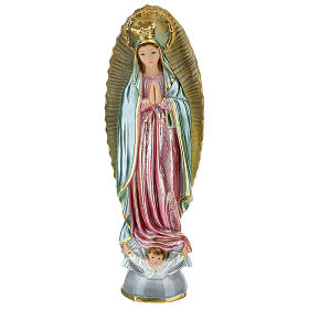 Imagens em Gesso: Nossa-Senhora de Guadalupe 40 cm gesso nacarado