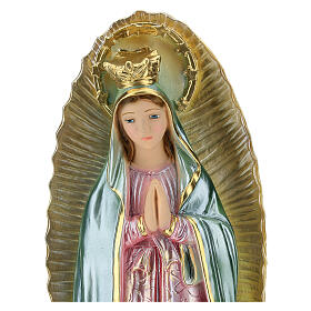 Imagens em Gesso: Nossa-Senhora de Guadalupe 40 cm gesso nacarado