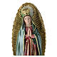 Virgin of Guadalupe statue 40 cm plaster mother of pearl s2