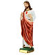 Heiligstes Herz Jesus 30cm bemalten Gips s3