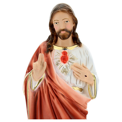 Blessing Sacred Heart 30 cm plaster statue 2