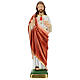 Blessing Sacred Heart 30 cm plaster statue s1