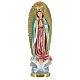 Madonna Guadalupe 25 cm gesso madreperlato s1