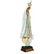 Estatua Virgen de Fátima pintada resina vacía 65 cm s4