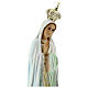 Statue Notre-Dame de Fatima peinte résine creuse 65 cm s2