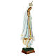 Statue Notre-Dame de Fatima peinte résine creuse 65 cm s4