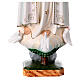 Estatua Virgen de Fátima resina vacía 85 cm pintada a mano s3