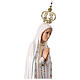 Estatua Virgen de Fátima resina vacía 85 cm pintada a mano s8
