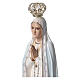 Statua Madonna di Fatima resina vuota 85 cm dipinta a mano s2