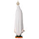 Statua Madonna di Fatima resina vuota 85 cm dipinta a mano s11