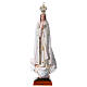 Statue Notre-Dame de Fatima résine creuse peinte à la main 100 cm s1
