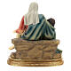 Piedad Vaticana base dorada estatua resina 21 cm s4