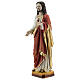 Statua Gesù Sacro Cuore dettagli oro resina 20 cm s2