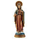 Sacro Cuore Maria base cielo statua resina 11 cm s1