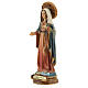 Statua Sacro Cuore Maria aureola dorata resina 15 cm s2