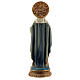 Statua Sacro Cuore Maria aureola dorata resina 15 cm s4