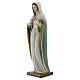Cuore Immacolato Maria abiti bianchi statua resina 20 cm s2