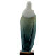 Cuore Immacolato Maria abiti bianchi statua resina 20 cm s4