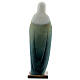 Immaculate Heart Mary statue in resin white clothes 20 cm s4
