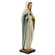 Statua Sacro Cuore di Maria velo bianco resina 30 cm s3