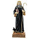 St. Benedict with crow resin statue 21 cm s1