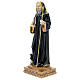 St. Benedict with crow resin statue 21 cm s2