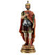 St. Cosmas roman clothes resin statue 15 cm s1