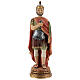 Saint Cosmas statue with nails resin 22 cm s1