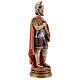 Saint Cosmas statue with nails resin 22 cm s3