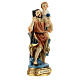 San Cristoforo con Bambino statua resina 12 cm s3