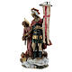 Saint Florian éteignant un incendie statuette résine 12 cm s2