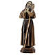 San Francesco da Paola Charitas statua resina 12 cm s1