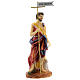 Statue St John the Baptist with shell 12.5 cm in resin s3