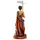 Statue St John the Baptist with shell 12.5 cm in resin s4