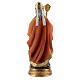 Saint Nicholas of Bari statue crosier resin 12 cm s4