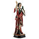 St Pancratius statue with palm in resin 15 cm s3