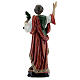St Pancratius statue with palm in resin 15 cm s4