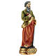 St Paul statue with book sword resin 12 cm s3